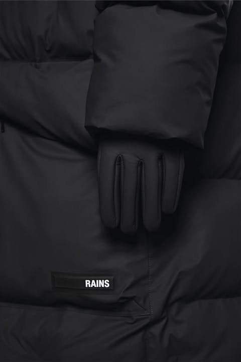 RAINS - Zwarte Touch handschoenen