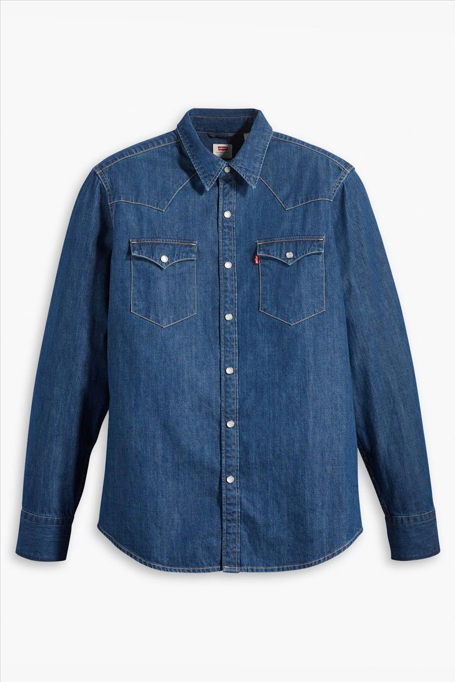 Levi's - Donkerblauw Barstow Western hemd