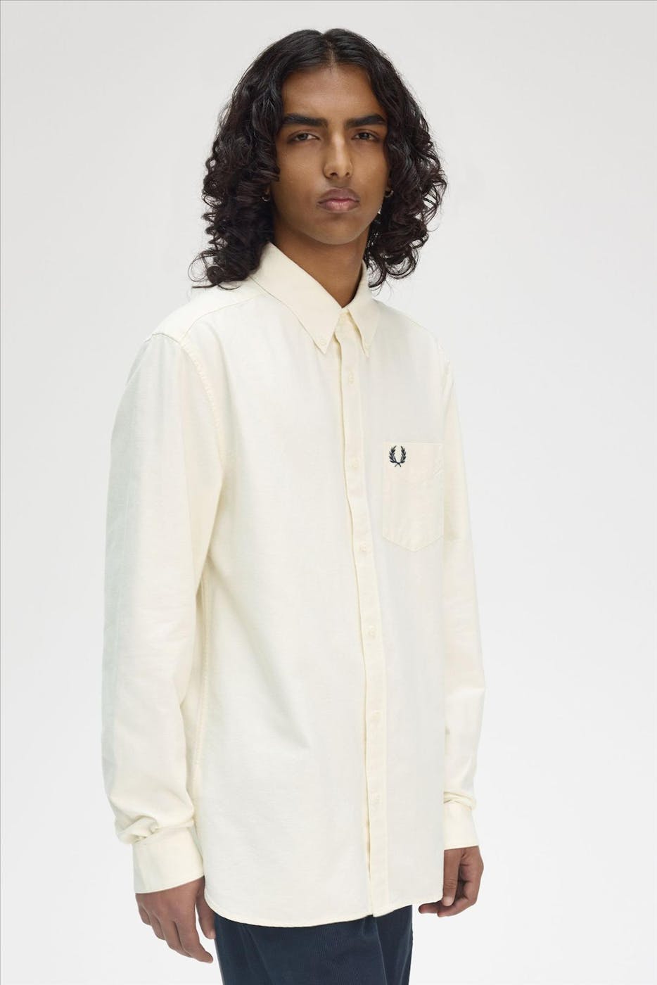 Fred Perry - Ecru Oxford hemd