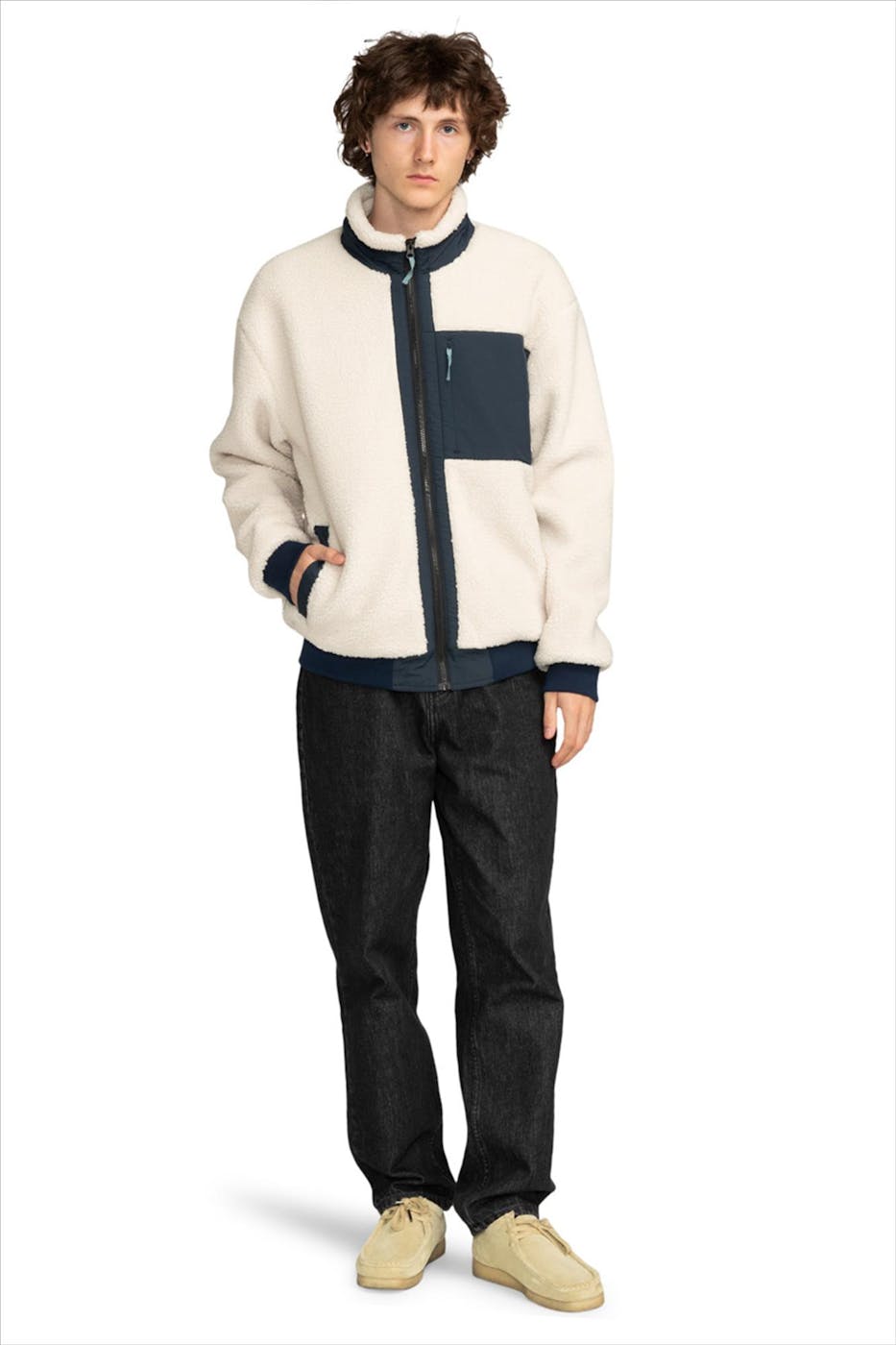 Element - Ecru Oak Sherpa jas