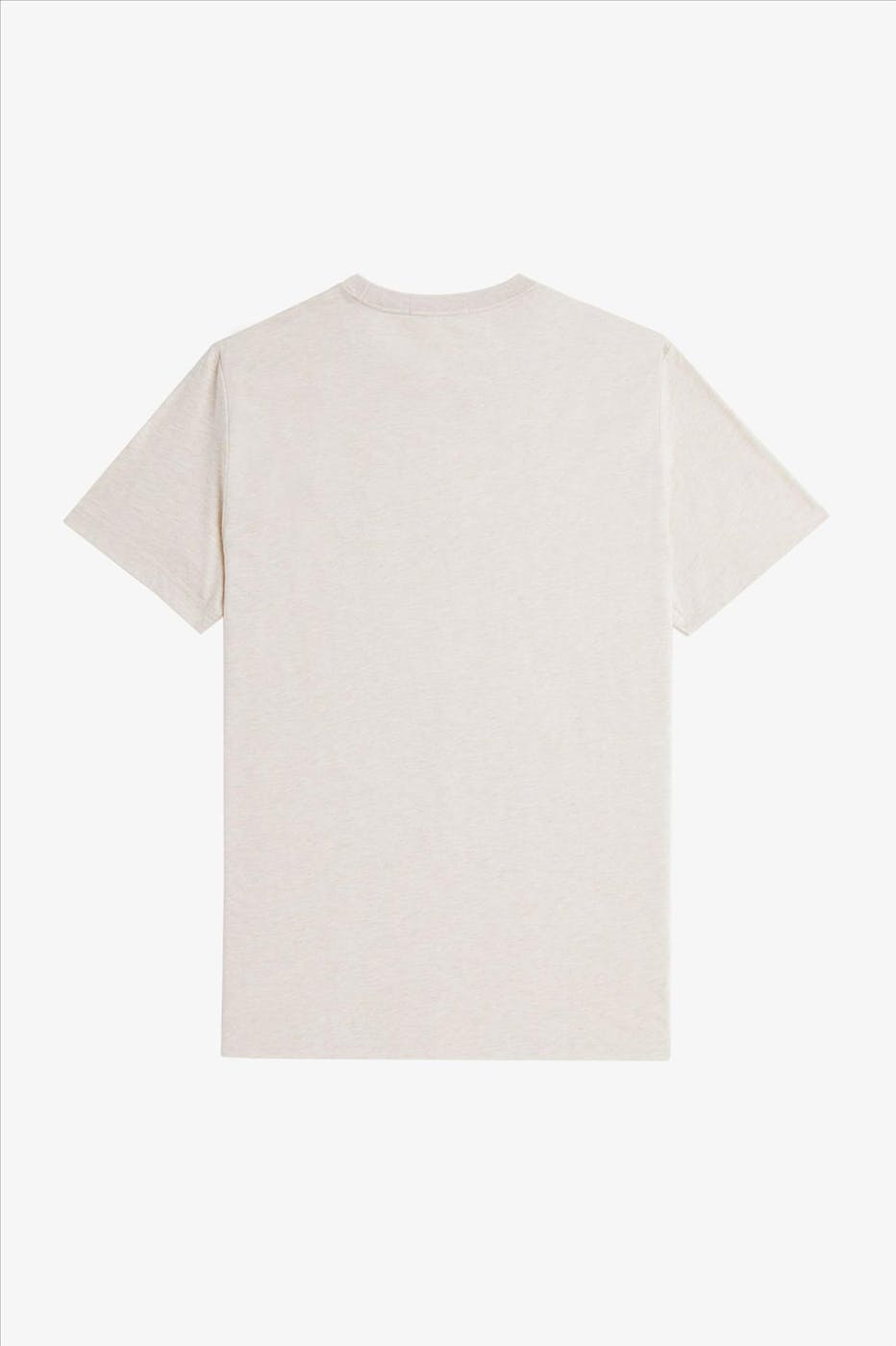 Fred Perry - Beige Crew Neck T-shirt