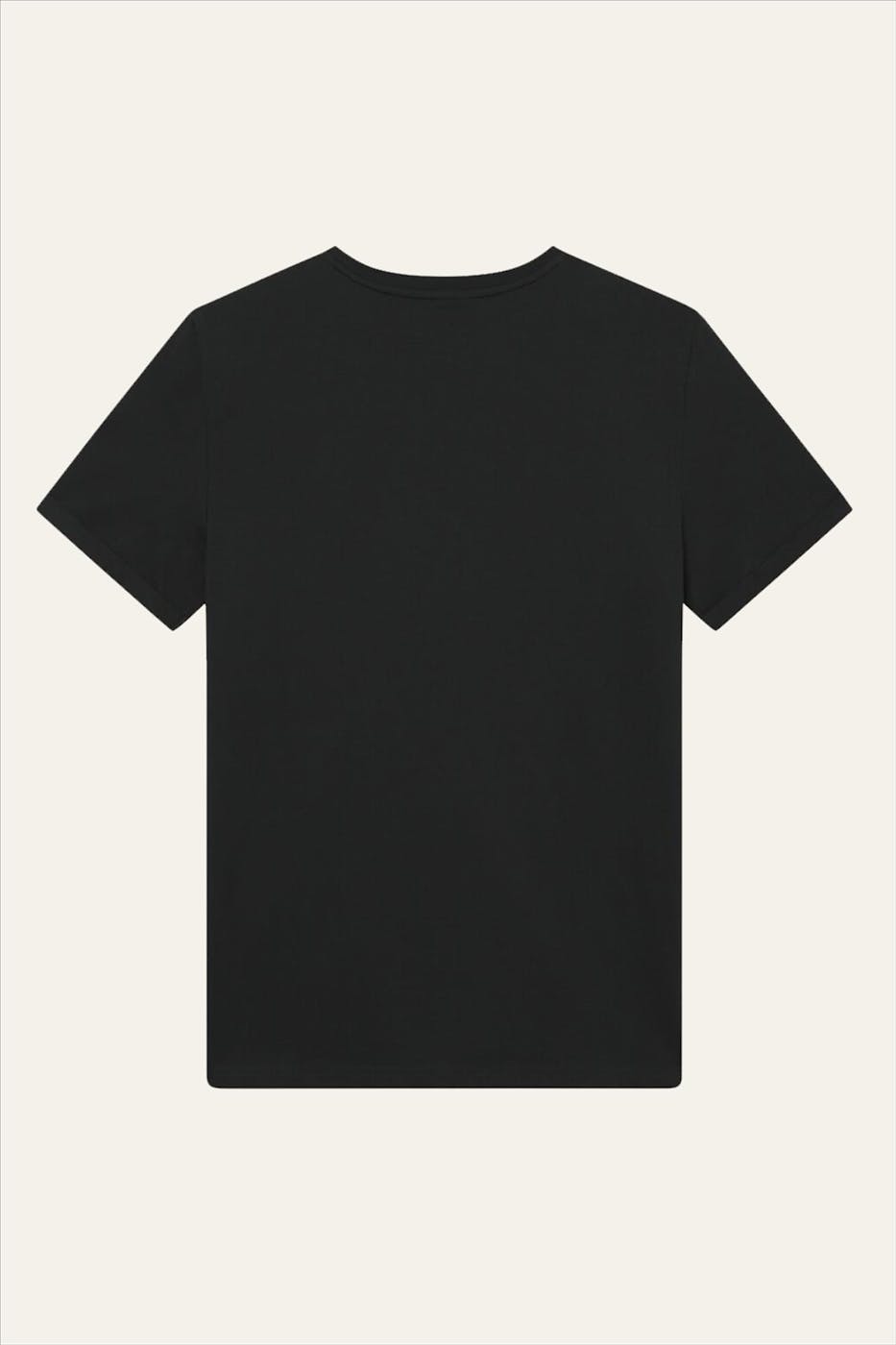 LES DEUX - Zwarte Nørregaard Tonal T-shirt