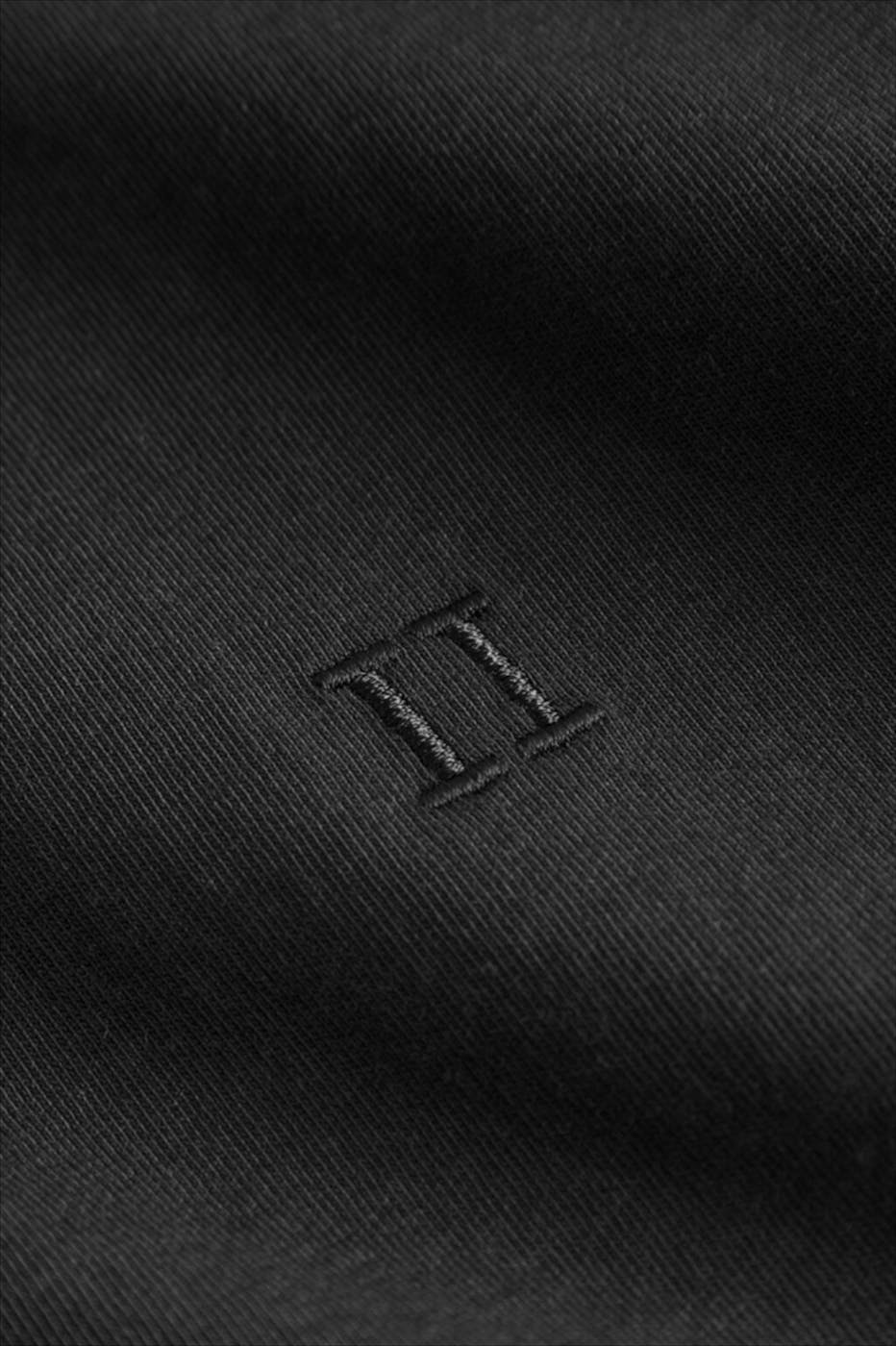 LES DEUX - Zwarte Nørregaard Tonal T-shirt
