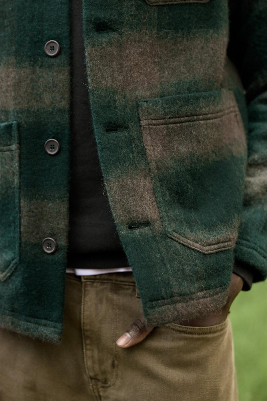 Faguo - Donkergroene Lorge vest