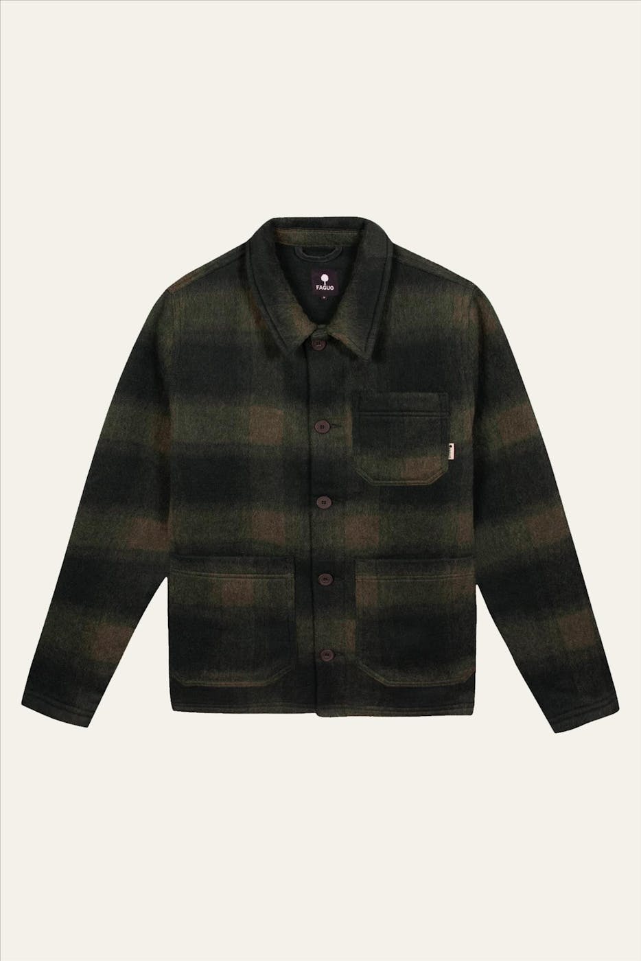 Faguo - Donkergroene Lorge vest