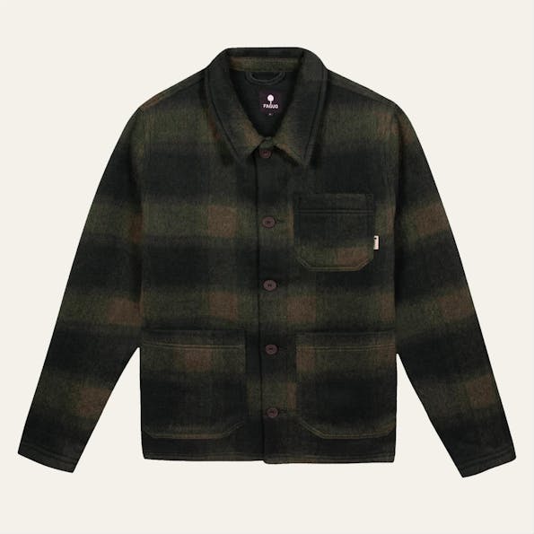Faguo - Donkergroene Lorge vest