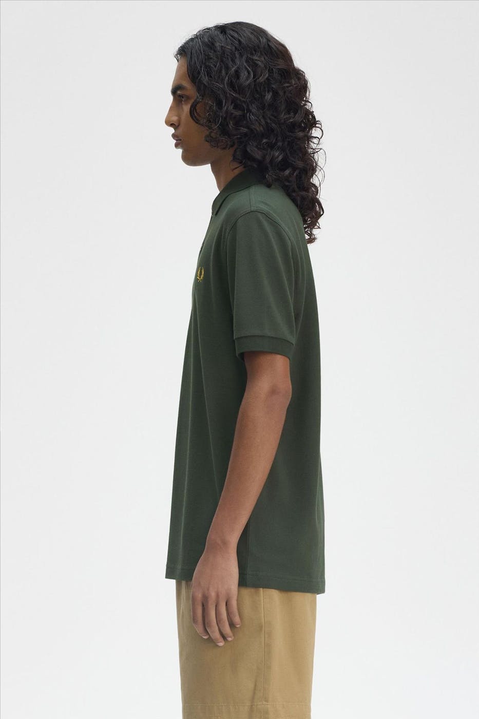 Fred Perry - Donkergroene The Fred Perry polo