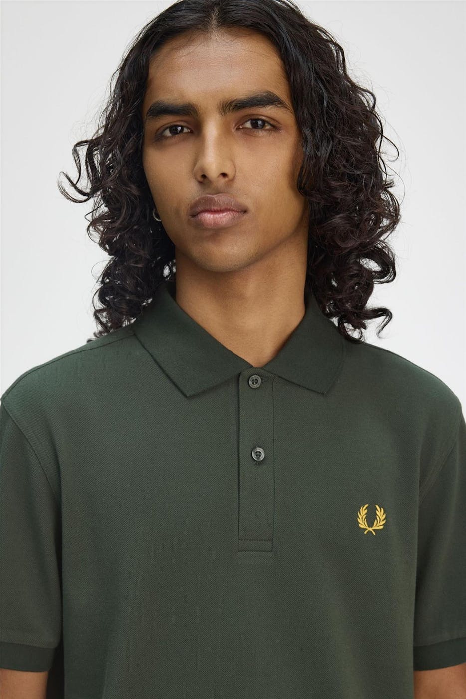 Fred Perry - Donkergroene The Fred Perry polo