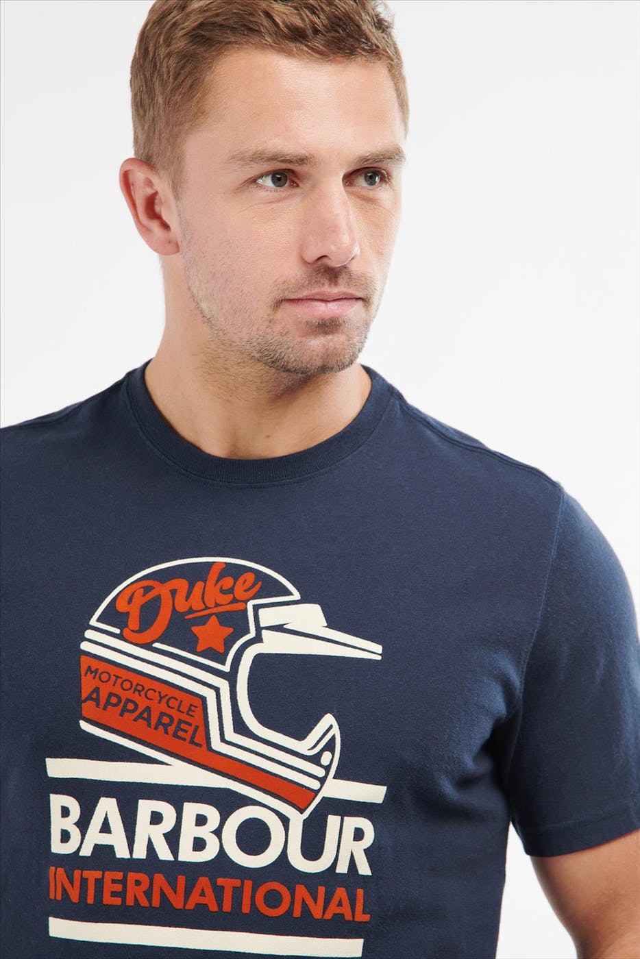 Barbour - Donkerblauwe Legendary Duke T-shirt