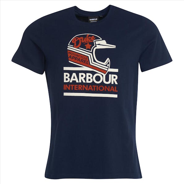 Barbour - Donkerblauwe Legendary Duke T-shirt