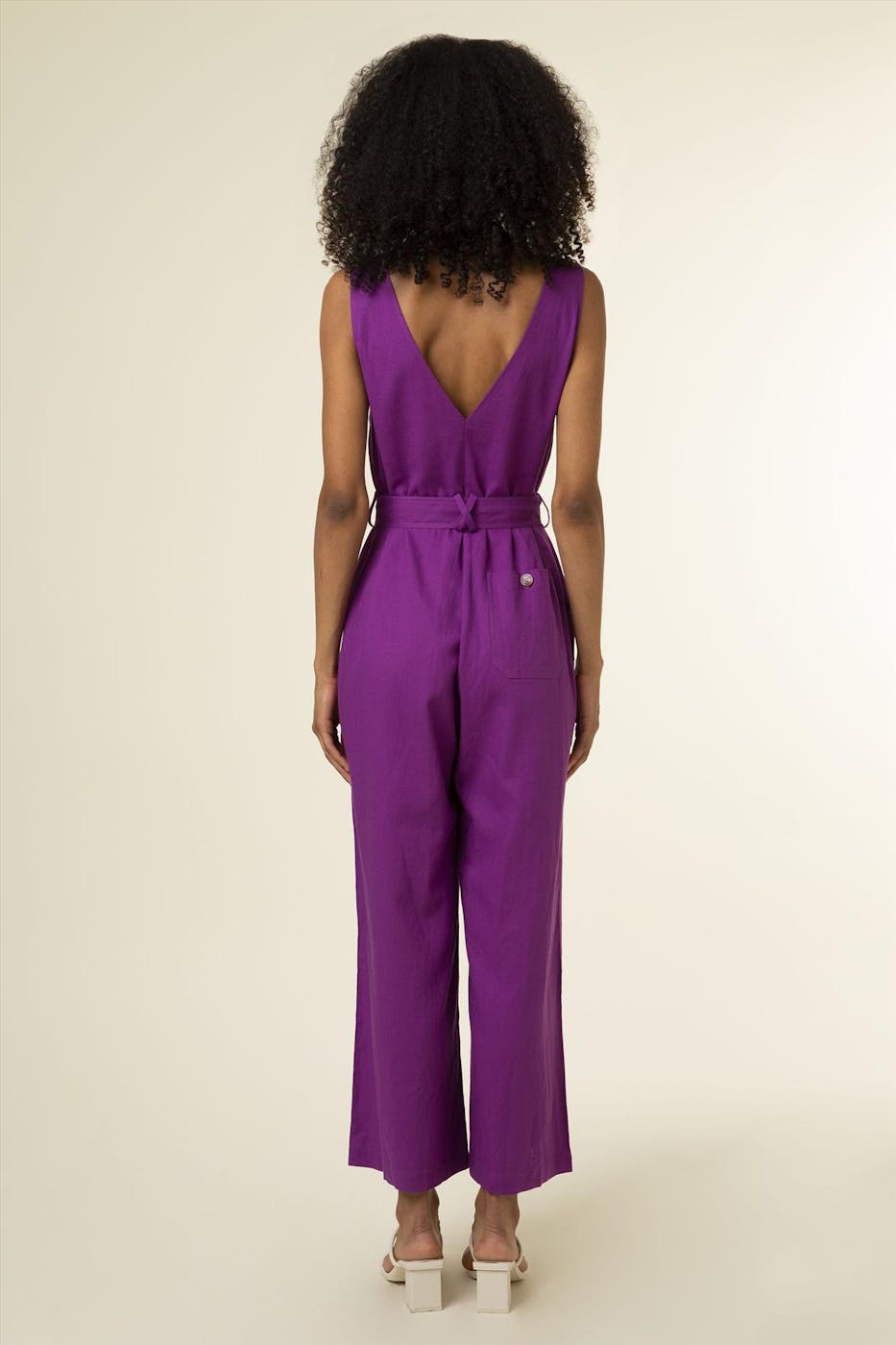 FRNCH - Paarse Laurena jumpsuit