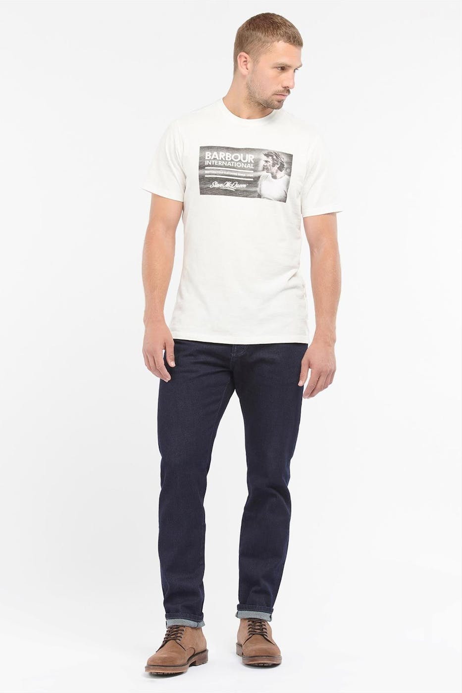 Barbour - Ecru Smq Legend T-shirt