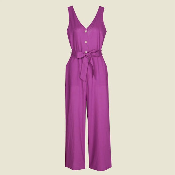FRNCH - Paarse Laurena jumpsuit