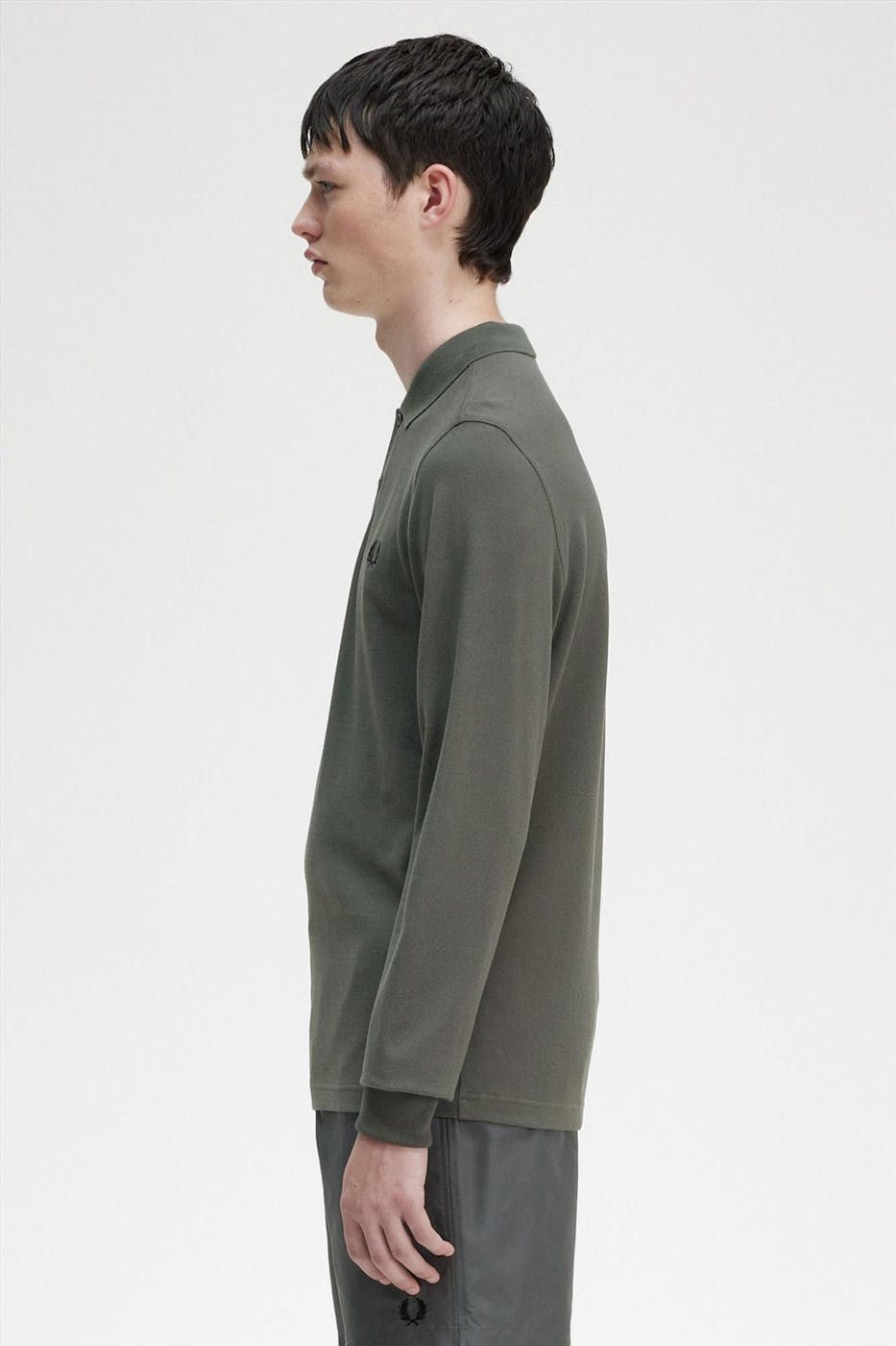 Fred Perry - Donkergrijze Plain polo