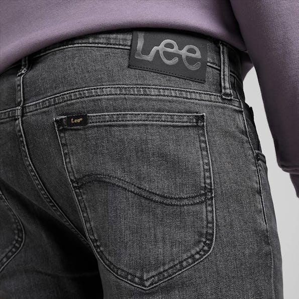Lee - Grijze Rider slim jeans