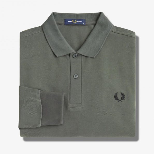 Fred Perry - Donkergrijze Plain polo
