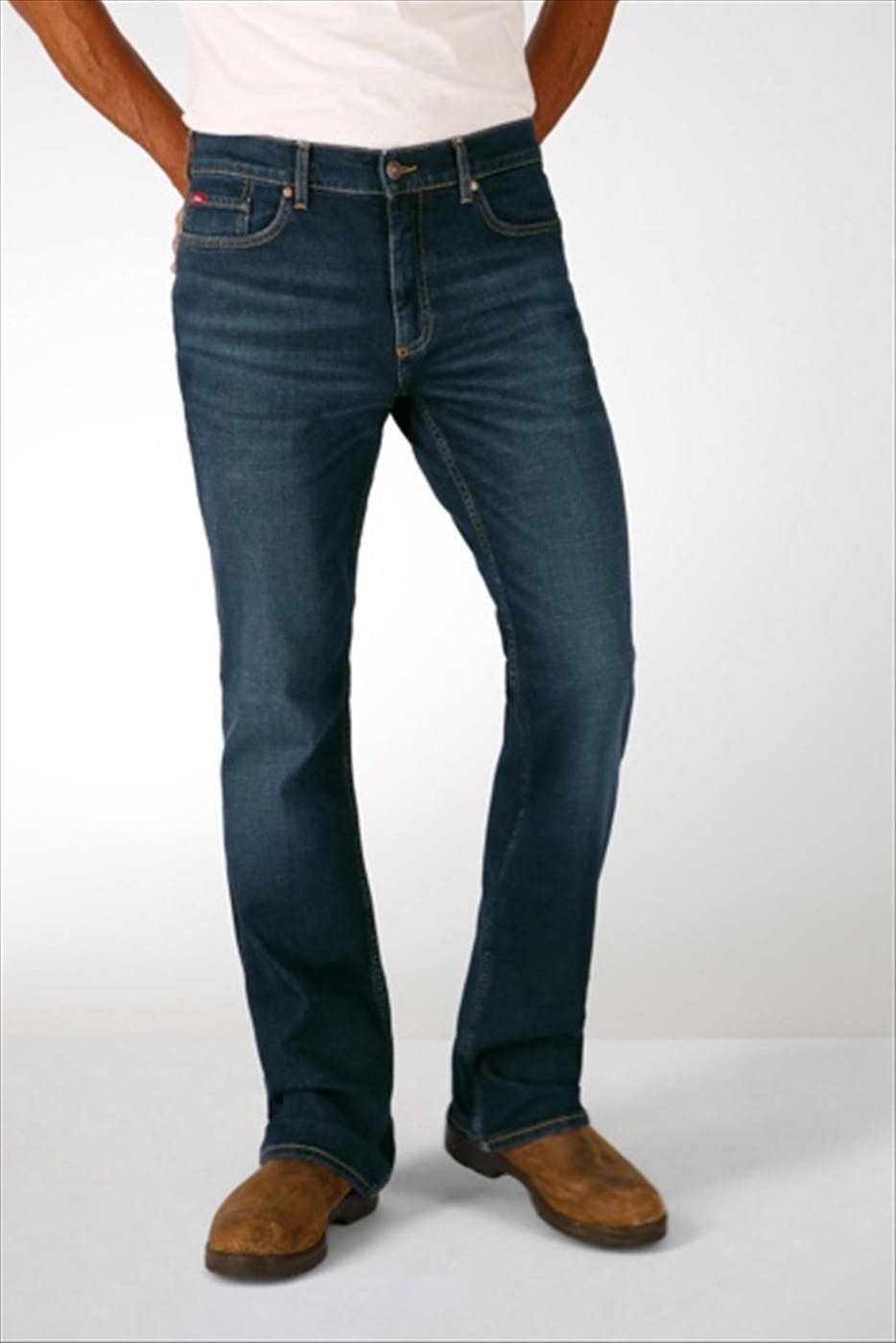 Lee Cooper - Donkerblauwe LC134 Hamilton Bootcut jeans