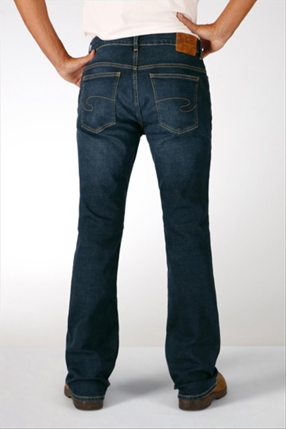 Lee Cooper - Donkerblauwe LC134 Hamilton Bootcut jeans
