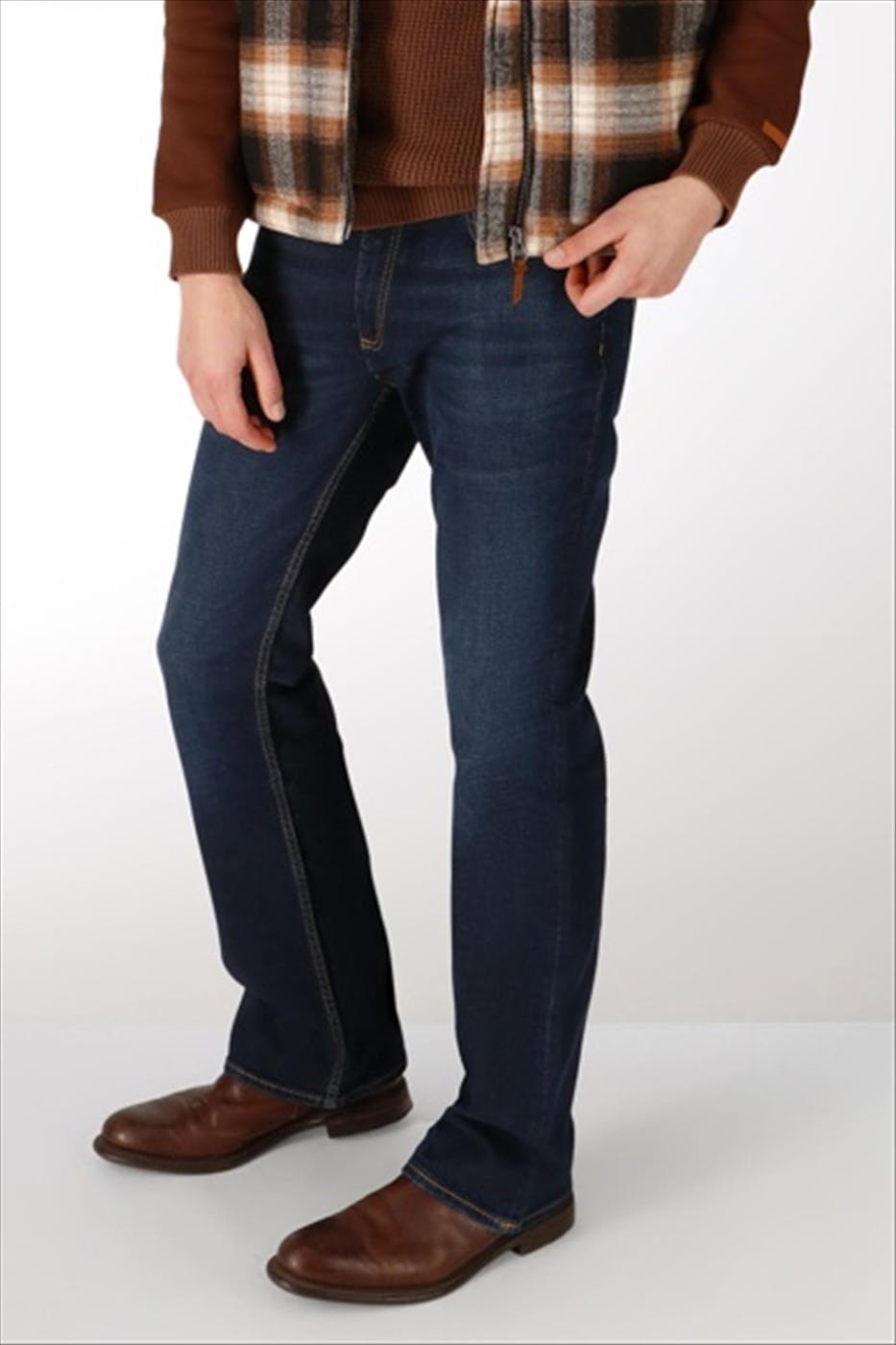Lee Cooper - Donkerblauwe LC134 Hamilton Bootcut jeans