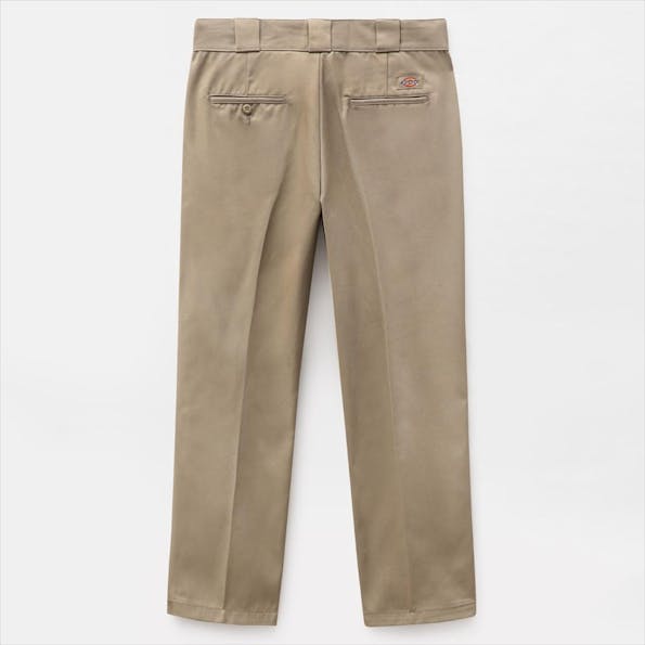 Dickies - Beige Cropped Slim Broek
