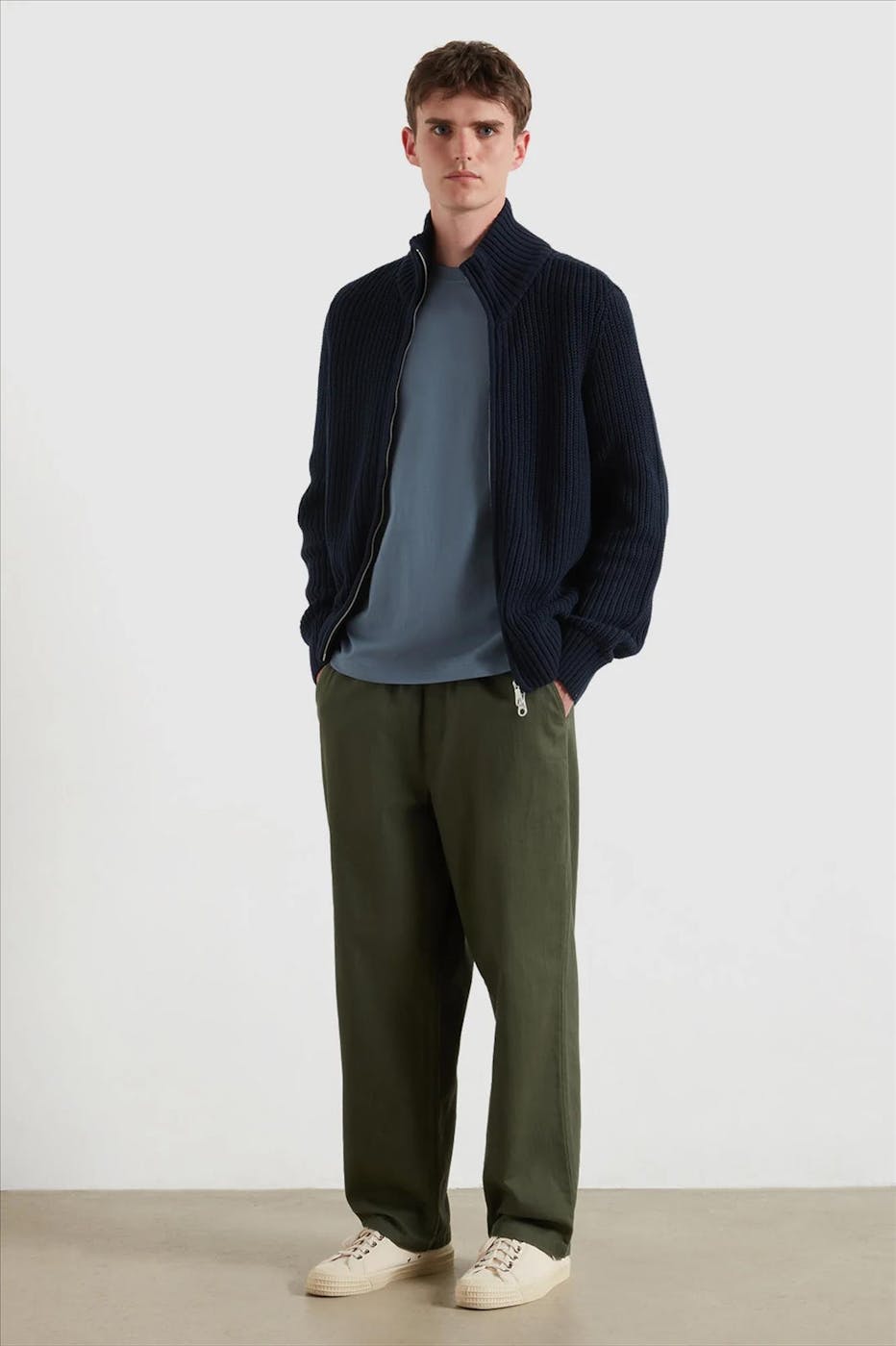 FARAH - Blauwe Danny T-shirt