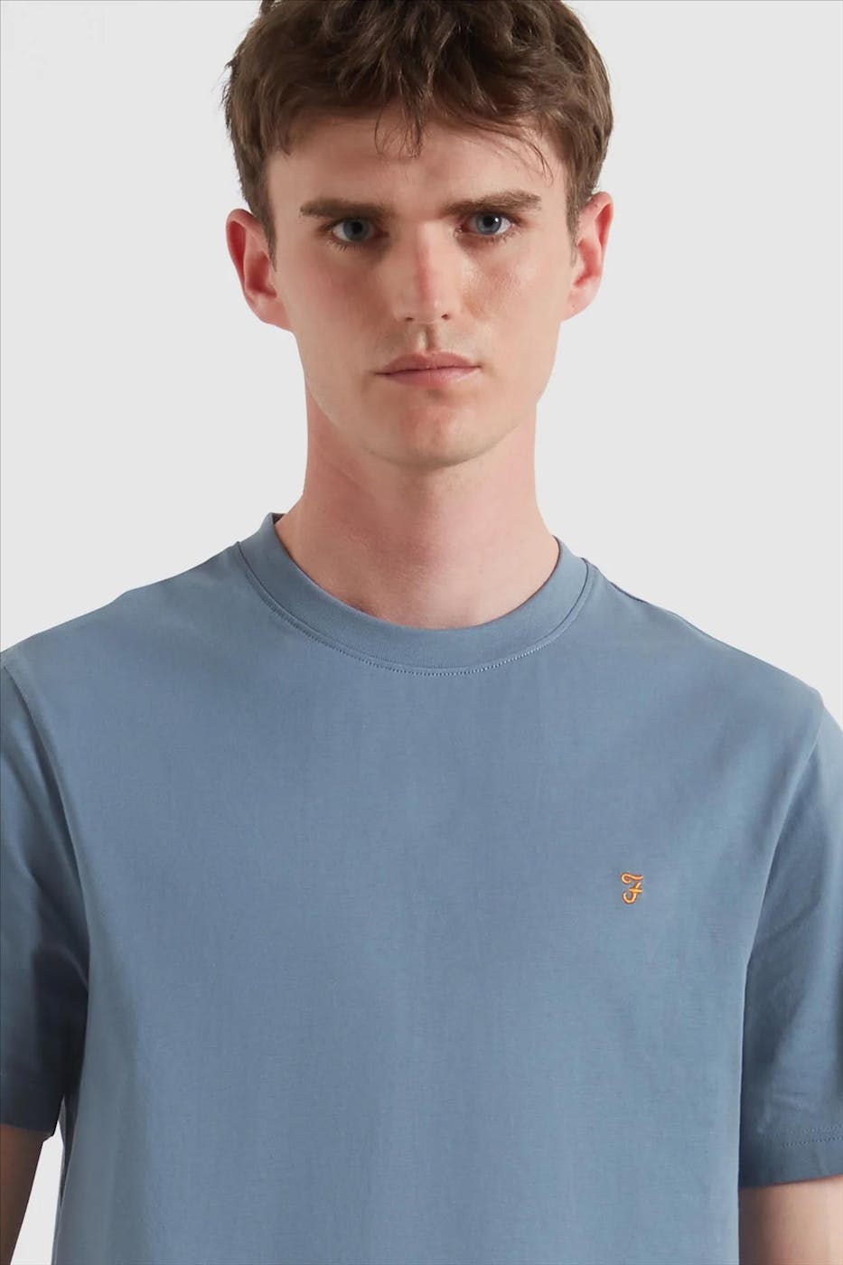 FARAH - Blauwe Danny T-shirt