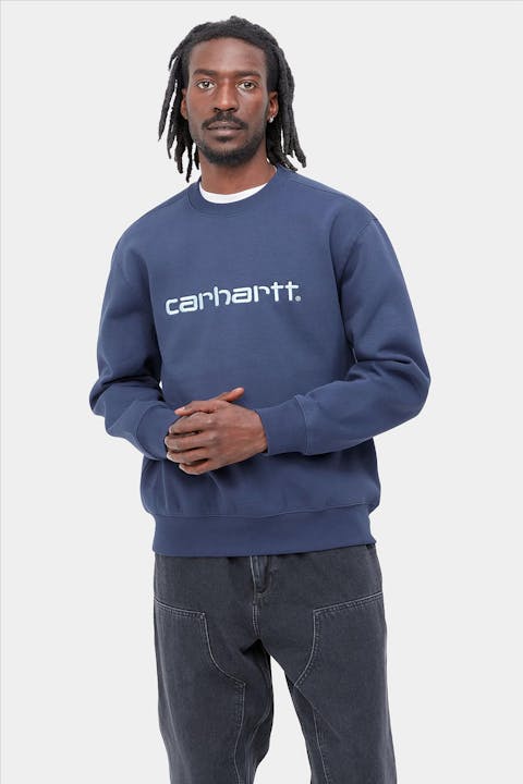 Carhartt WIP - Blauwe Carhartt sweater