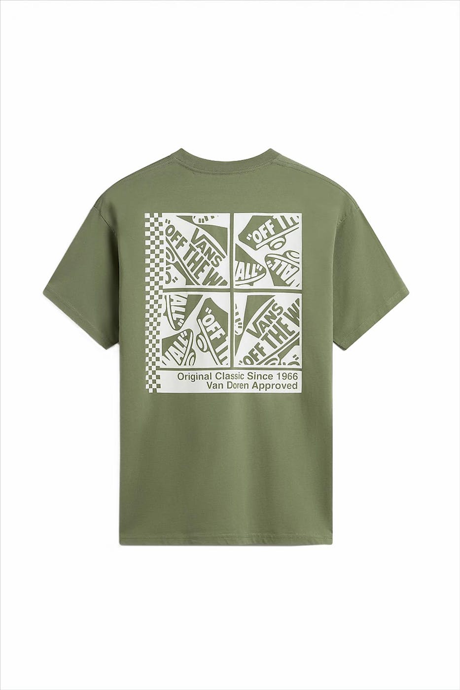 Vans  - Groene Tech Box T-shirt
