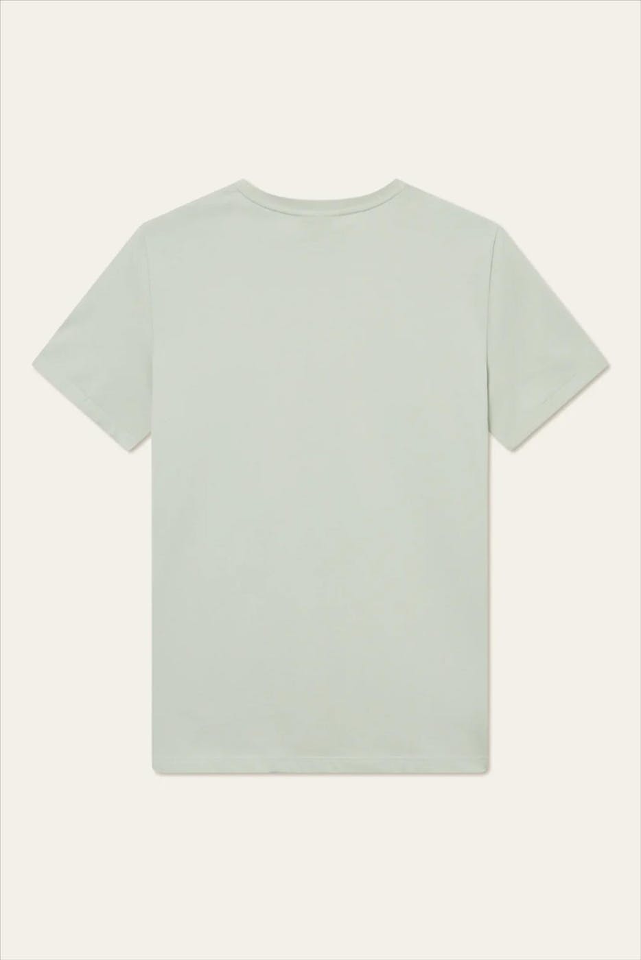 LES DEUX - Mintgroene Nørregaard Tonal T-shirt