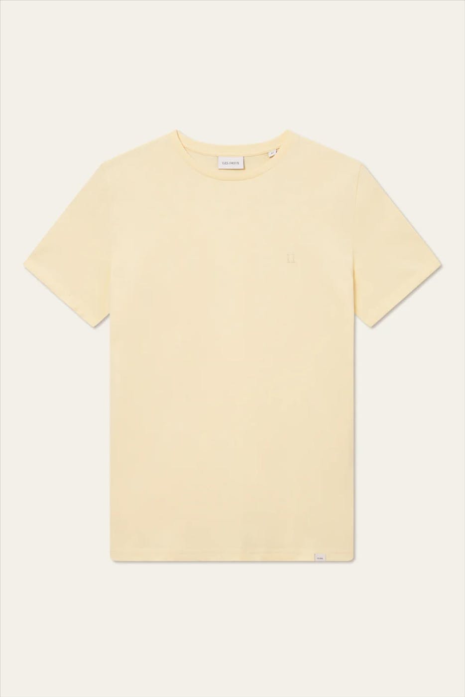 LES DEUX - Crème Nørregaard Tonal T-shirt