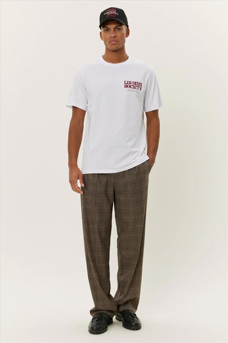 LES DEUX - Witte Society T-shirt