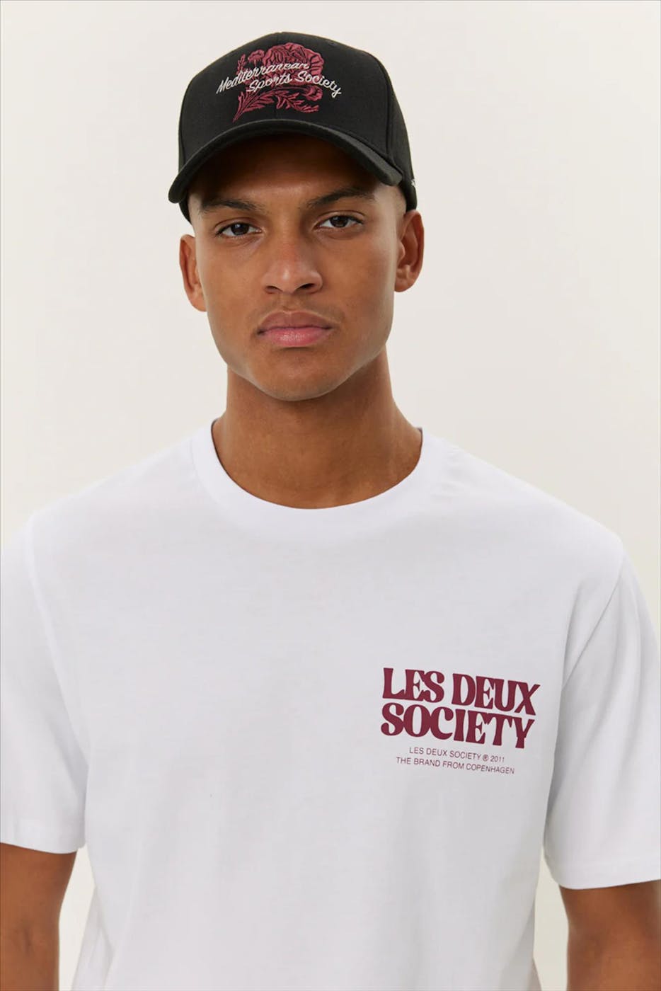 LES DEUX - Witte Society T-shirt