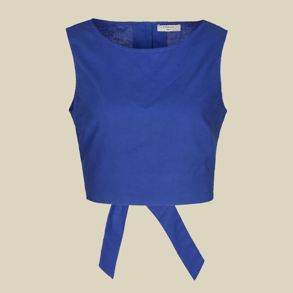 FRNCH - Blauwe Lola top