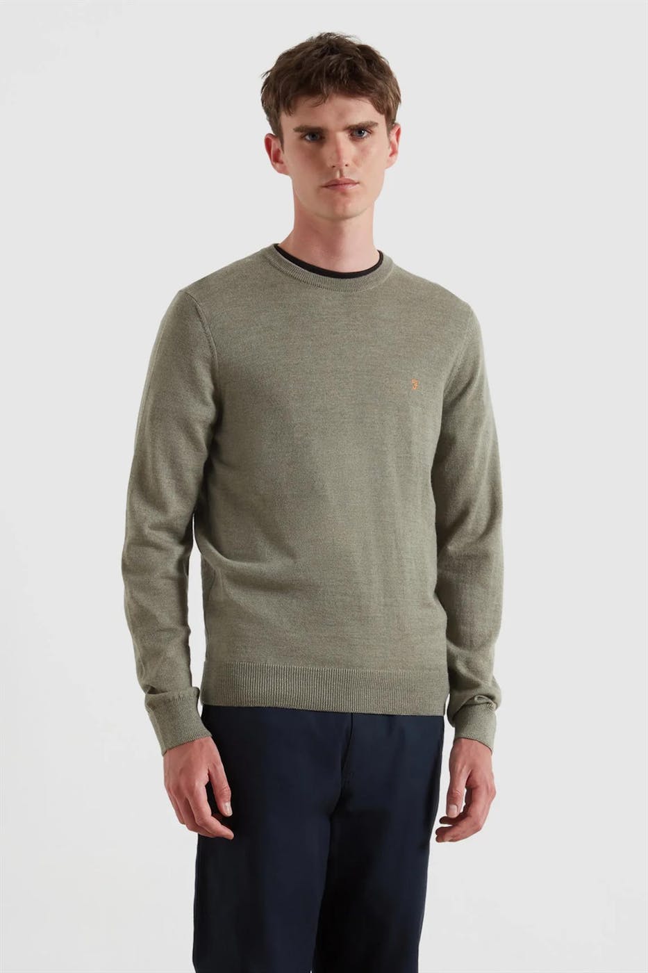 FARAH - Groene Mullen trui