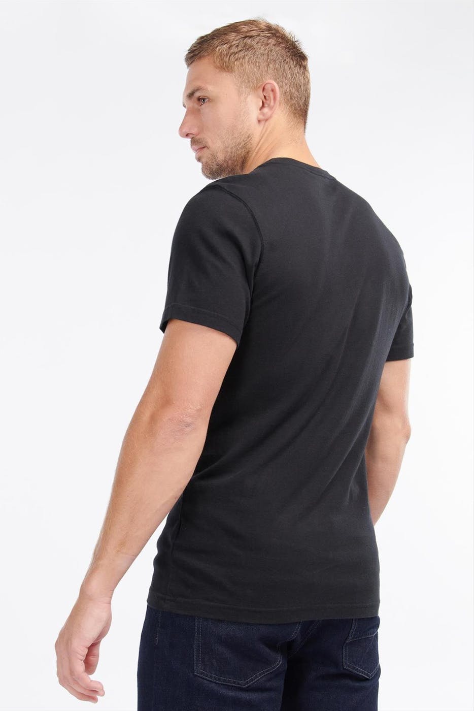 Barbour - Zwarte Cal T-shirt