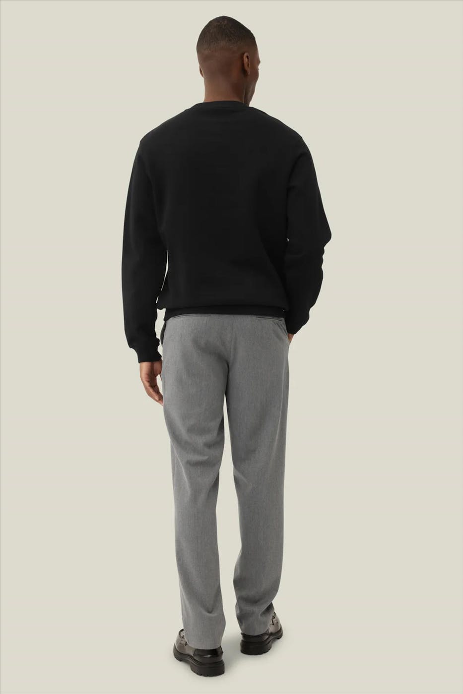 LES DEUX - Zwarte Nørregaard Tonal sweater