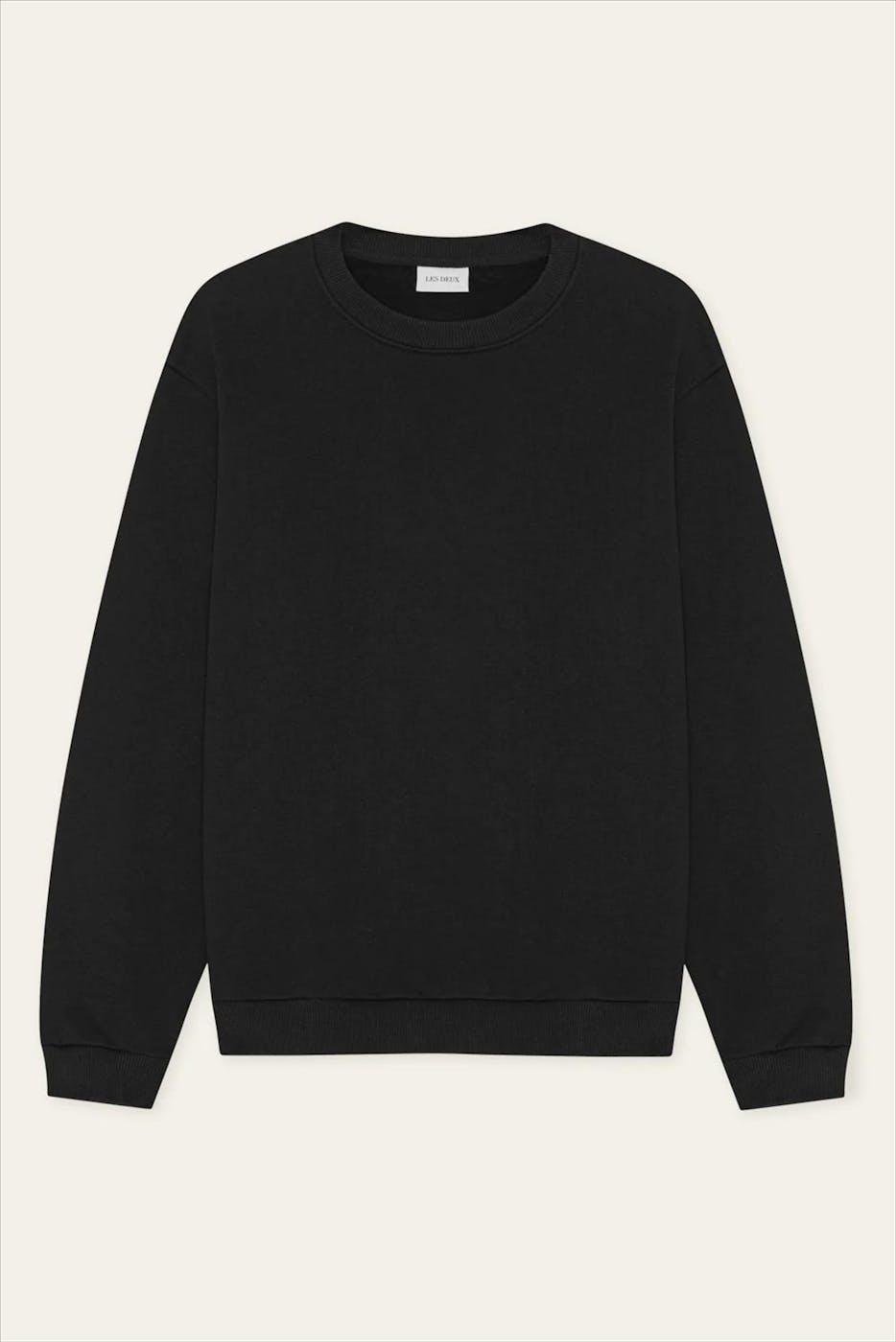 LES DEUX  - Zwarte Nørregaard Tonal sweater