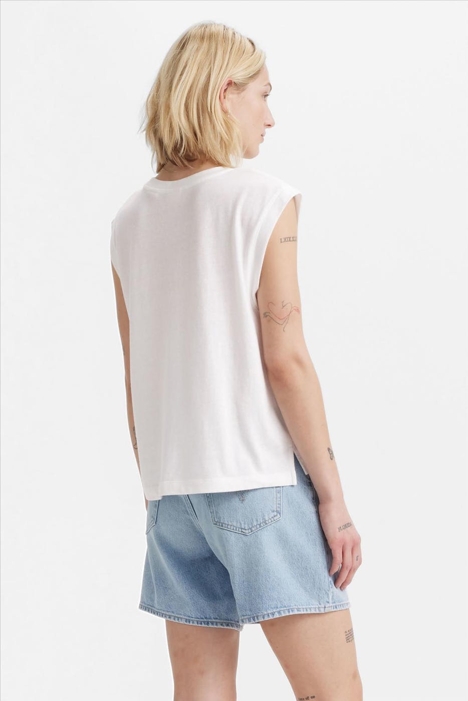 Levi's - Witte Boxy tanktop