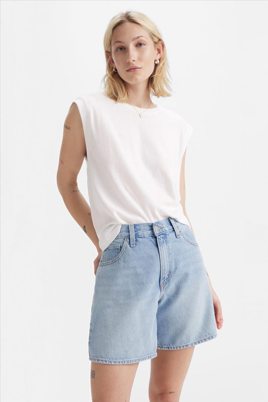 Levi's - Witte Boxy tanktop