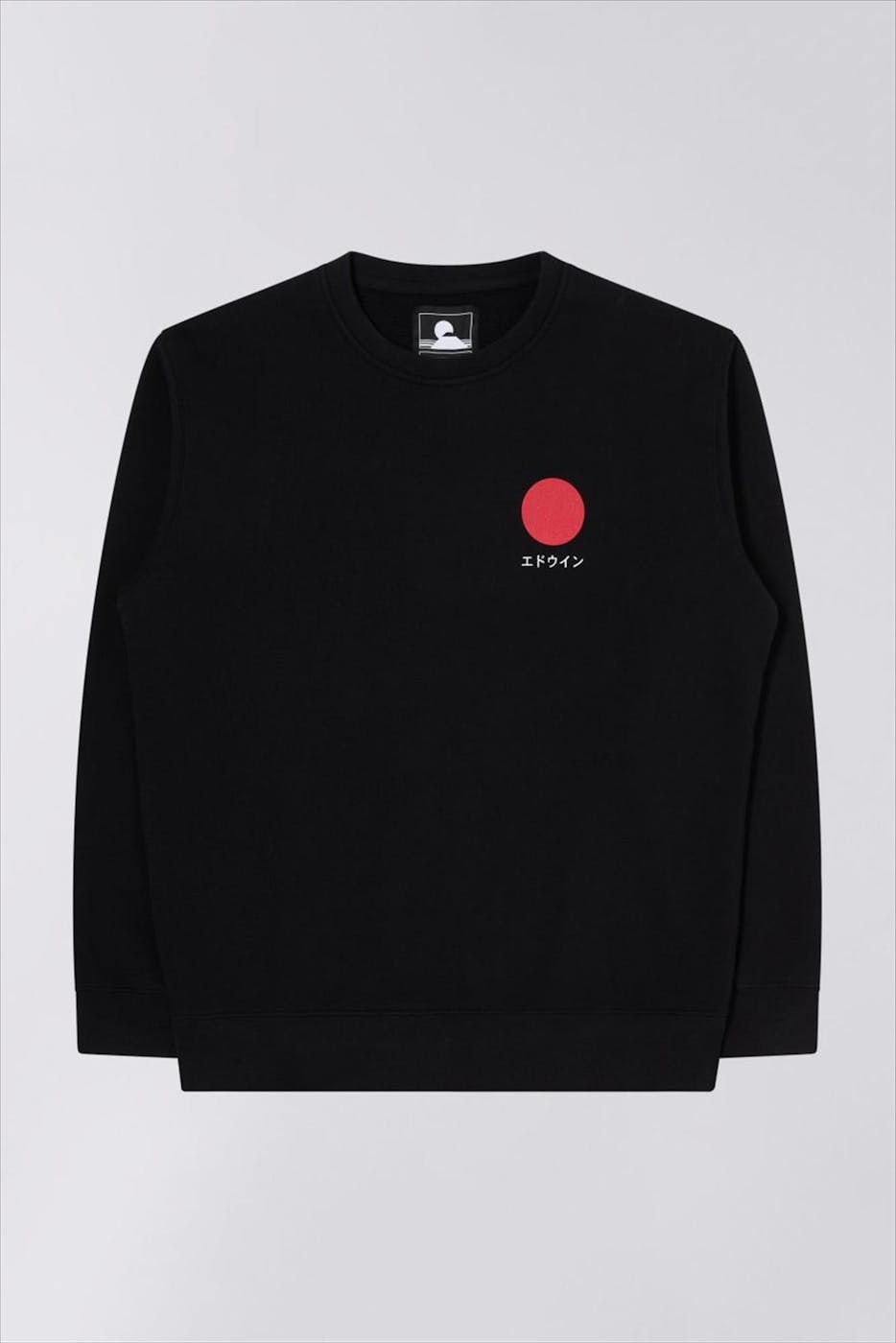 Edwin - Zwarte Japanese Sun sweater
