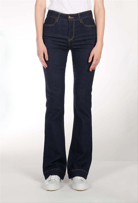Lee Cooper - Donkerblauwe Kate Flare jeans