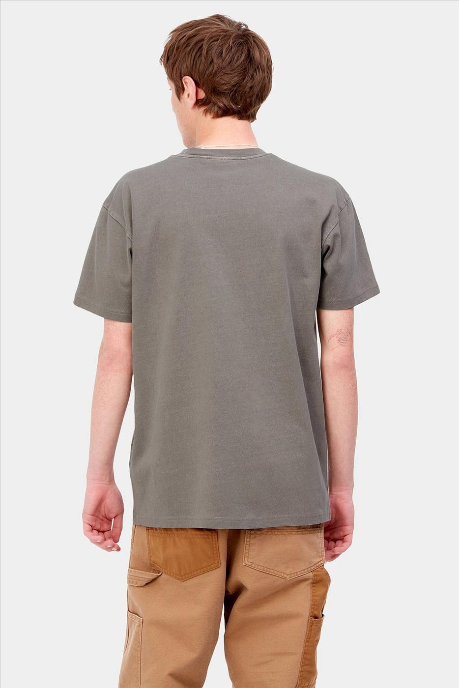 Carhartt WIP - Grijze Duster T-shirt