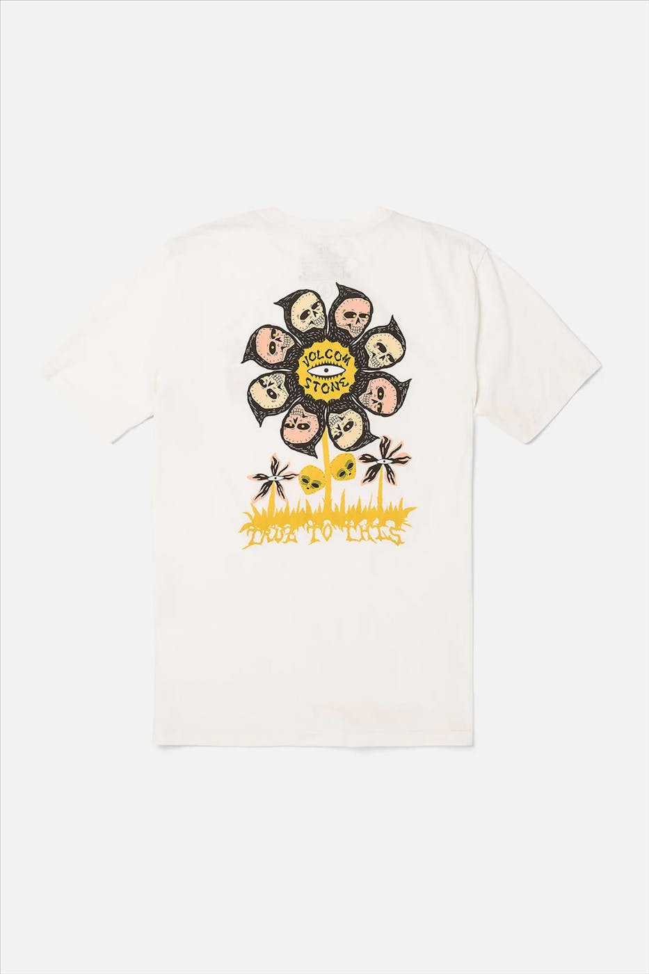Volcom - Ecru Flower Budz T-shirt