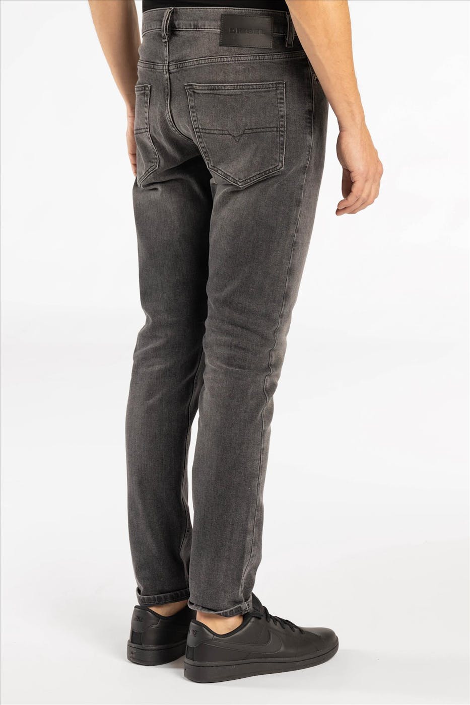 Diesel - Donkergrijze D-Luster slim jeans