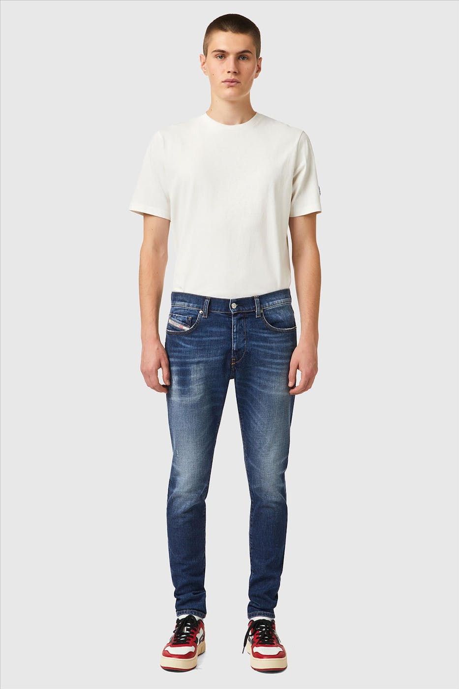 Diesel - Blauwe D-Strukt slim jeans