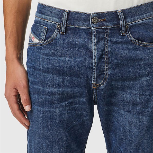Diesel - Blauwe D-Fining slim tapered jeans
