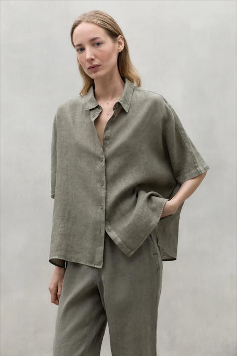 ECOALF - Taupe Melania blouse