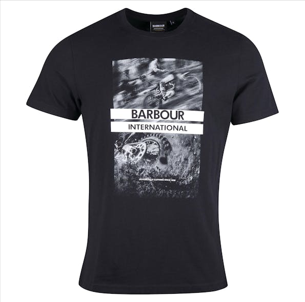 Barbour - Zwarte Photo History T-shirt