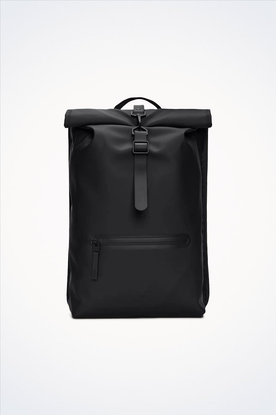 RAINS - Zwarte Rolltop Rucksack rugzak