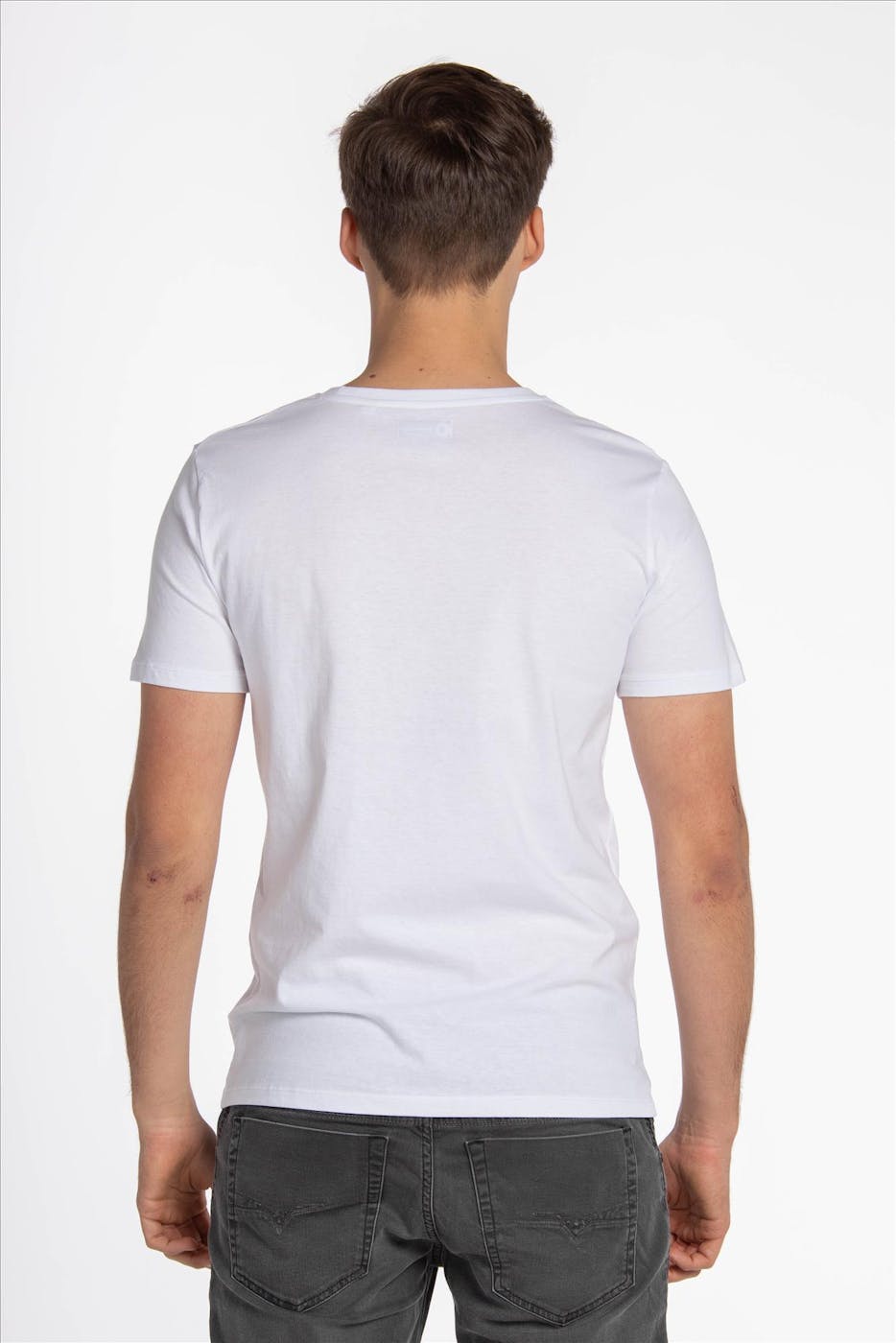 Brooklyn - Witte B Icon Logo T-shirt